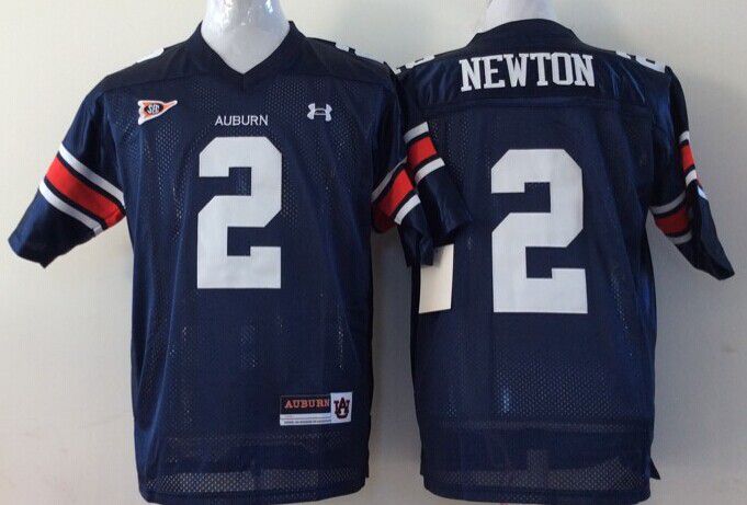 Men Auburn Tigers #2 Newton Blue 2025 NCAA Jersey->ncaa teams->NCAA Jersey